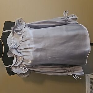 Grey/ Silver SHRIMMERY TOP